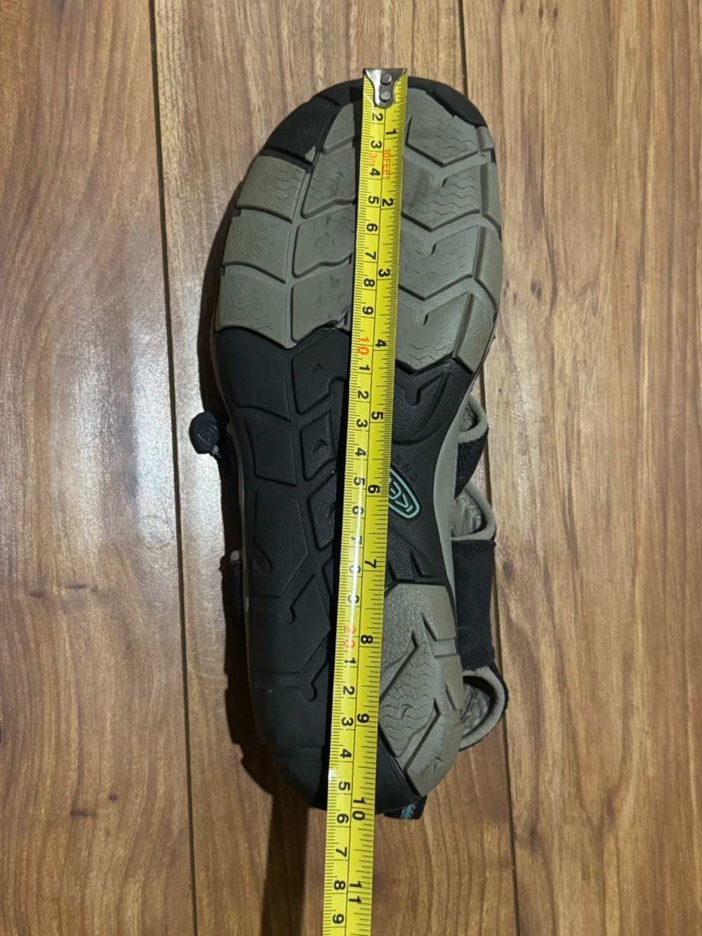 KEEN Clearwater CNX Leather Comfort Contour Sandals Hike Beach Summer Women 9.5 - Picture 10 of 10